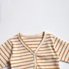 Jacken 2023 Baby Jungen Mädchen Strickjacke Sommer Herbst Baumwolle Waffel Tops Hemd Stricken Jacke Kind Frühling Kleidung