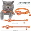 Colliers de chien pour collier de chat Air Tag réfléchissant avec boucle de sécurité et support étanche de 3/8 pouces de largeur