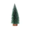 Christmas Decorations Mini Tree Ornaments Small Artificial Sisal Snow Landscape Architecture Trees For Crafts Tabletop Decor