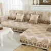 Chair Covers Modern European Linen Sectional Couch Lace Towel High Quality Non-slip Sofa Cover Soft Comfortable Recliner