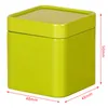 Storage Bottles Sealed Green Packaging Box Flower Square Candy