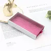 Custom Faux Lashes Case Handmade Real Mink Fur Eyelash Packaging Box With Full Window Style Eyelashes Empty Boxes A370