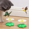 Chat jouets automatique électrique rotatif jouet coloré papillon oiseau forme animale en plastique chien chaton accessoires interactifs