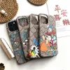 Iphone 13 Pro Max Phonecase Designer Iphone Couvre Unisexe Casual Cartoon Cas Classique Marque Mode Téléphones Coques Pour Iphone 14 11Promax XS