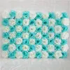 Fleurs décoratives 40x60cm de la soie artificielle Rose Wall Wedding El Panneaux de toile de fond Flores DIY PORTE ARCHÉ