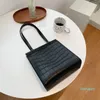 Evening Bags 2023 Summer Crocodile Pattern One-shoulder Armpit Women's Bag Retro Fashion Rest Leisure