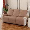 Cubiertas de silla 3 PPC Acolchado Cubierta de sofá reclinable Anti-Wear para perros Pets Kids Anti-Slip Muebles Muebles Protector de lavable 3