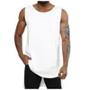 Running Jerseys Summer Quick-Torking Fitness Vest Men Sleeveless Waistcoat Loose Basketball Sports Tops Kortärmade tees