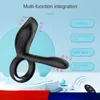 Massager zabawek seksu Nowe pary opóźnienie wytrysku wibrator penisa z podwójnym pierścieniem penisowym sutki masażer dla dorosłych zabawki dla mężczyzn stymulator stymulatora 65cb