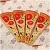 Bollpoint Pennor Ellen Brook 1 Piece Cute Kawaii Pizza Dog Bread Korean Stationery Creative Writing Pen1 Drop Delivery Office School B DHACE