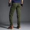 Męskie spodnie wojskowe taktyczne mężczyźni Specjalne spodnie spodni ładunkowy pracujący mężczyzna odporny na noszenie swobodnego treningu kombinezon