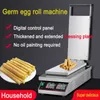 Electric Heating Double-Side Independent Temperature Control Waffle Crispy Maker Manual Germ Egg Roll Machine