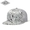 Snapbacks Pangkb Brand Crack Element New Style White Mesh Breattable Snapback Hat Outdoor Cycling Summer Beach Njut av Trucker Cap 0105