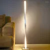 Floor Lamps 1.2M 16W Modern Spiral RGB 3 Color With Remote Control LED Lamp Use For Room Lightting