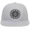 Nouvelle mode Harajuku hommes casquette de baseball femmes décontracté Snapbacks noir gris oeil broderie casquettes Hip Hop chapeau chapeaux de sport Garros 0105