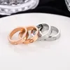 Mens love designer ring lady diamond ring for women size 7 8 9 10 retro bague couple jewelry 2023 trendy B4085200 luxury versatile engagement crystal band rings
