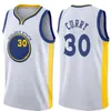 Basketball Stephen 30 Curry Jersey Klay Thompson 11 Andrew Wiggins 22 Draymond Green 23 Poole Chemise Blanc Noir Bleu Jaune