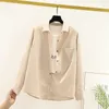 Women's Jackets Autumn Women Corduroy Shirts Loose Long Sleeve Solid Lady Tops Casual Outwear Female Clothes