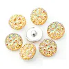 Charms Wholesale 18Mm Ginger Snaps 7 Colors Round Resin Snap On Jewelry Fit Buttons Charm Bracelet Interchangeable Diy Drop Delivery Dhfgd