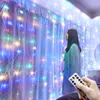 زينة عيد الميلاد 3M LED Curtain Fairy Lights Festoon Decor Happy Year Decor