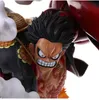 Action Toy Figure 25 cm Anime One Piece Monkey D Luffy Grear Quarto GK Statua Action PVC Figure Doll Figma Decorazioni da collezione Model Toy Gift T230105