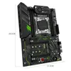 Machinist E5 MR9A Pro Motherboard 콤보 세트 Xeon E5 2666 V3 LGA 2011-3 CPU 및 DDR4 32GB RAM 메모리 ATX 보드