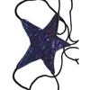 CAMISOLS TANKS Women Women Strappy Bandage Star Bandeau Tube Top Top Sexy Halter Bras Bustier Clubwear