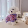 Dog Apparel Pet Clothes 2023 Autumn And Winter Cat Puppy Sweater