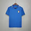 Retro Itália camisas de futebol TOTTI R.BAGGIO 1982 1986 1988 1990 1994 1996 1998 2000 2002 2004 2006 2012 camisa de futebol italia uniforme Goleiro BUFFON MALDINI DEL PIERO