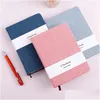 Notepads A5 A6 Simple Pure Color Cloth Hand Books Blank Pages Related To The Tal Notebook School Office Stationery Diary Book Drop D Dhain