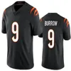 Joe Burrow Jersey Football JaMarr Chase Tee Higgins Tyler Boyd Hayden Hurst Jerseys Evan McPherson Trey Hendrickson Sam Hubbard Mixon 2023