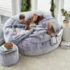 Chair Covers Useful Lazy Sofa Cover Breathable Bean Bag Anti-fading Portable Kids Adults Living Room Bed Case Dust-proof