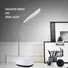 Lampes de table Lampe de nuit pliante créative 4000K Protection des yeux Lecture Mini lampe de bureau