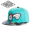 Snapbacks Pangkb Marca #Spacedout Cap Mint White Mc Trucker Bone Hip Hop Snapback Hat Homens Mulheres Adultos ao ar livre Casual Sun Baseball Cap 0105