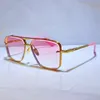 A Dita Mach Six Mens Okulary Klasyczne retro moda okulary damskie luksusowe marka projektant okulary top Wysokiej jakości modne słynne słynne okulary z pudełkiem