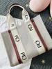 Womens WOODY large Crossbody tote Beach bag luxury Designer Nylon 3 sizes travel Shoulder shopper Bag mens Linen canvas Medium embroidery small handbag clutch bags