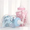 Gift Wrap FeedingBottle Shaped Candy Box Baptism Dopande f￶delsedag Baby Shower Party Favors Drop Delivery Home Garden Festive Sup Dhoqz