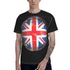 Heren t shirts promo honkbal Verenigd Koninkrijk vlag uk t-shirt klassiek shirt print humor grafisch r333 tops tees European size