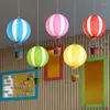 Lampes suspendues Lumières modernes Ballon à air coloré Lampe suspendue Chambre Décor à la maison Chambre d'enfants Luminaires Éclairage de plafond