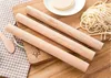 Wholesale Quality Natural Wooden Rolling Pin Fondant Cake Decoration Kitchen Tool Durable Non Stick Dough Roller