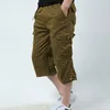 Męskie spodnie dresowe menu Casual Cotton Streetwear Przycięte spodnie mody ładunki wojskowe krótkie pantalony hombre joggers ubrania