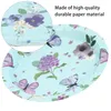 Dinnerware Sets Party Paper Tableware Disposable Printing Cups Butterflies Dinner Plates Themed Favor Beach Supplies Water Tissues