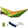 Hammocks 2 People Portable Parachute Hammock Outdoor Survival Cam Garden Leisure Travel Double Hanging Swing 270Cmx140Cm Drop Delive Dherc