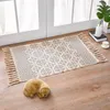 Mattor hem bomull mjuk tofs för vardagsrum sovrum dekoration mattan golv dörr mattan stickad area mattor 60x90 cm