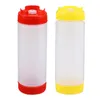 Storage Bottles Sauce Salad Dressing Squeezer Condiment Refillable For Picnic Outdoor Sauces Condiments Syrup