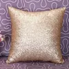 Pillow Case Solid Glitter DIY Sequins Cushion Cover Throw Car Home Sofa Decoration case 40x40CM 230104