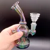 Clear Glass Bowl Socket Downstem For Water Bong Pipes 14mm 18mm rökningstillbehör