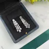 Boucles d'oreilles en Zircon pour femmes, magnifiques bijoux à la mode, marque originale, haute qualité, Logo, cadeau