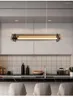 Lampes suspendues 2023 arrivée moderne LED lustre en verre de fumée pour cuisine salle à manger luxe fantaisie lampe Table