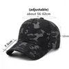 Caps de bola Snapback Cap Men Women Ins Style Fashion Camouflage Hat Cotton Baseball 2023 Spring Autumn Casal Sports Travel